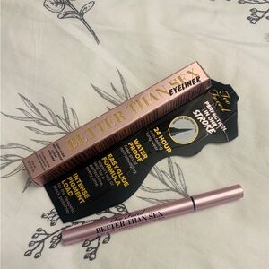 Black waterproof eyeliner - Too Faced